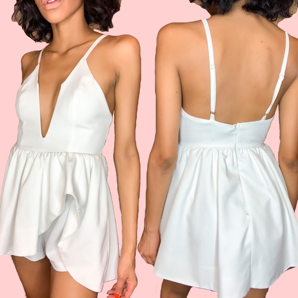 White Romper